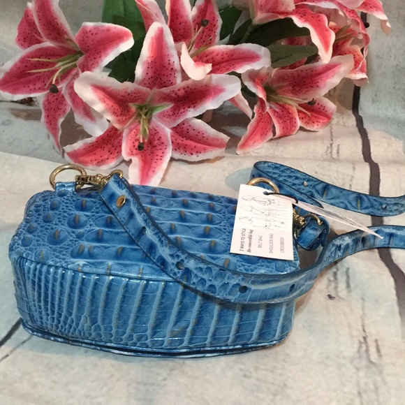 Brahmin LIL CERULEAN MELBOURNE Convertible Bag NWT. PRICE IS FIRM - Picture 3 of 8